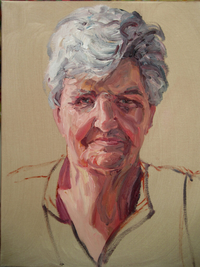 Scherry — oil painting by Marylou Chibirka