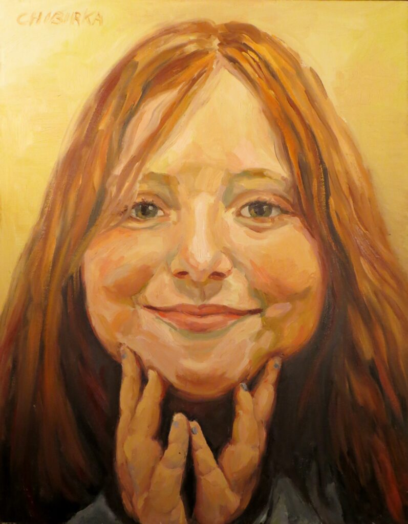 Skyler — oil painting by Marylou Chibirka