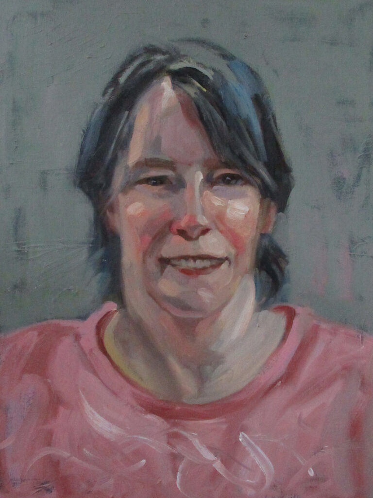 Susan — oil painting by Marylou Chibirka