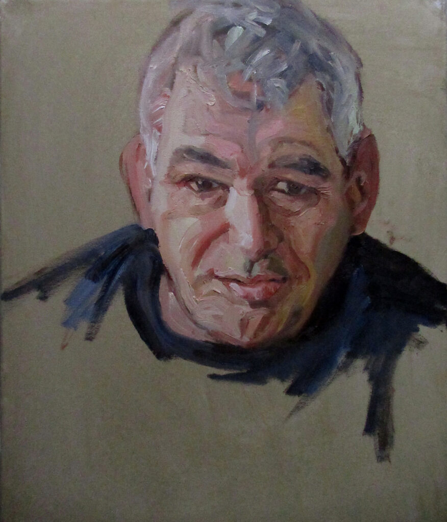 Ted — oil painting by Marylou Chibirka
