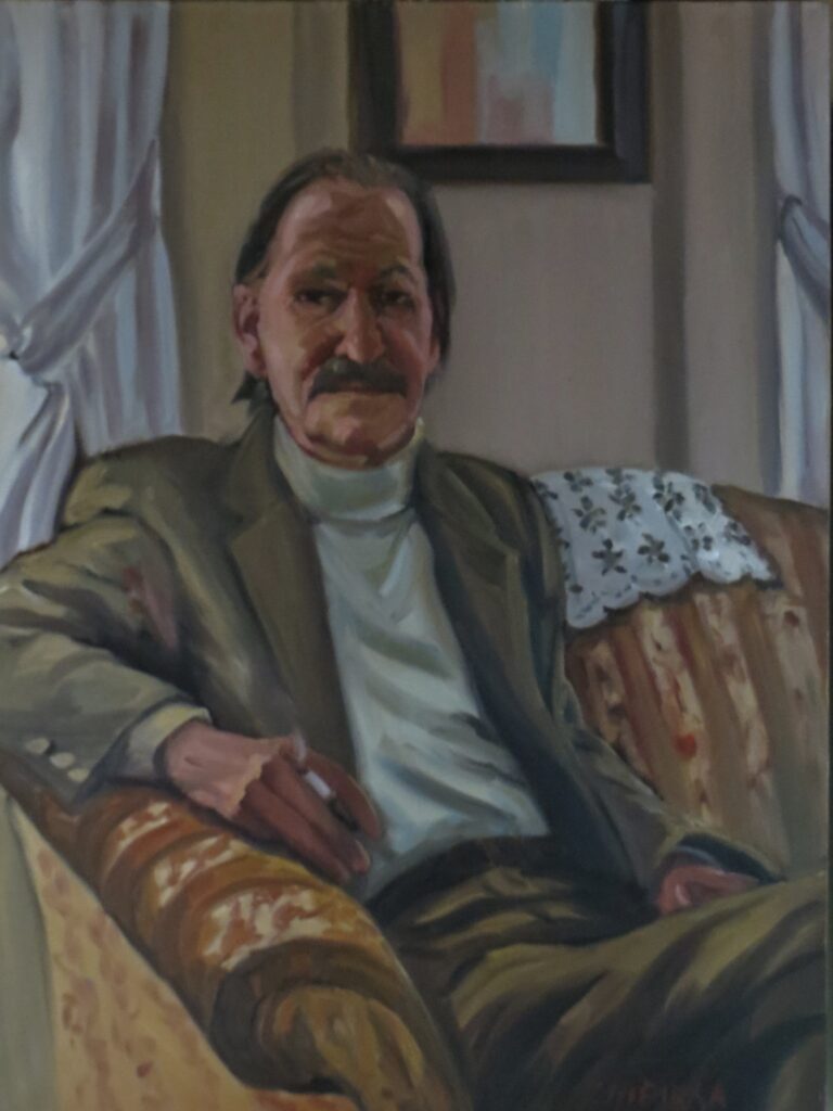The Maestro — oil painting by Marylou Chibirka