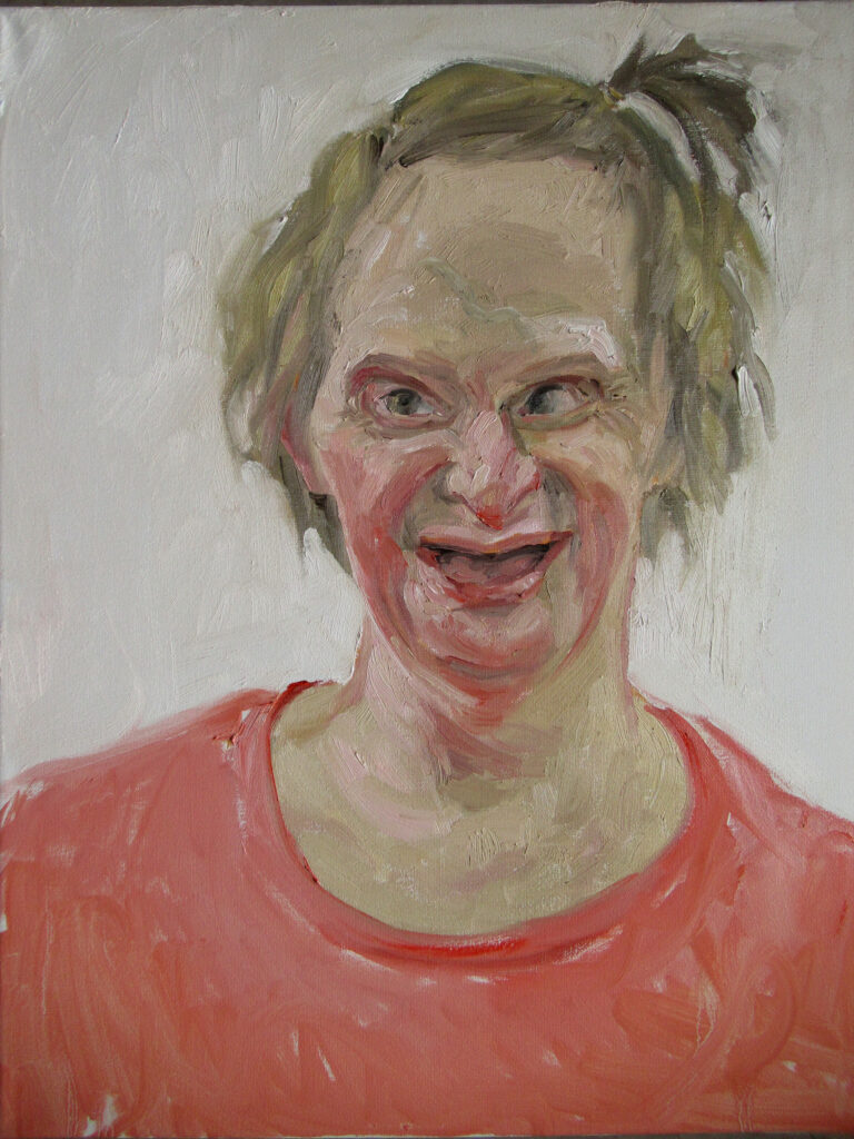Theresa — oil painting by Marylou Chibirka