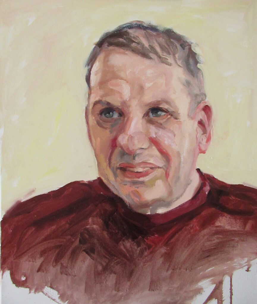 Tom — oil painting by Marylou Chibirka