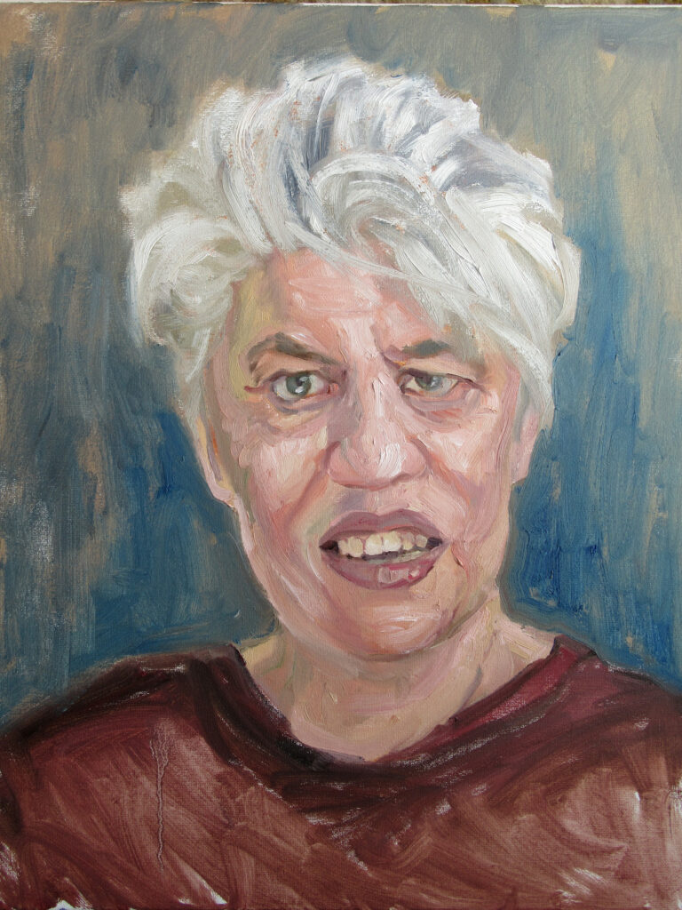 Toni — oil painting by Marylou Chibirka