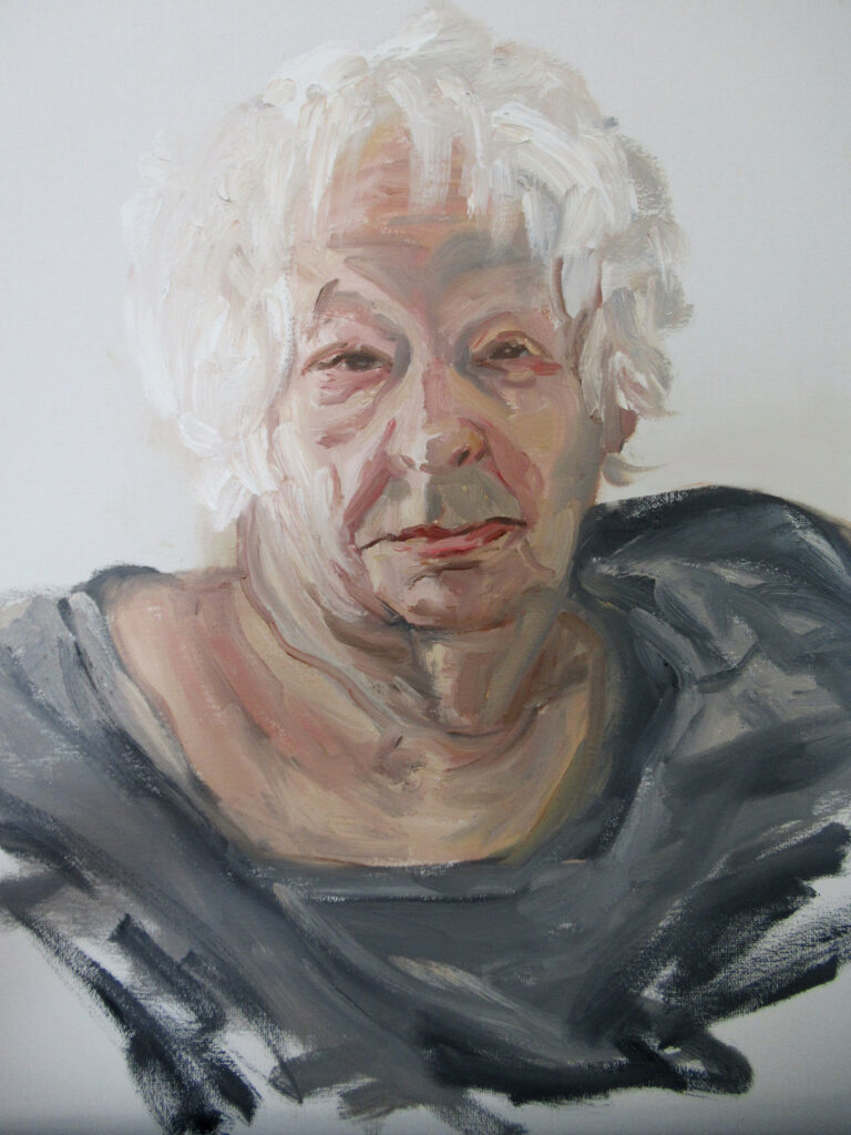 Violet — oil painting by Marylou Chibirka