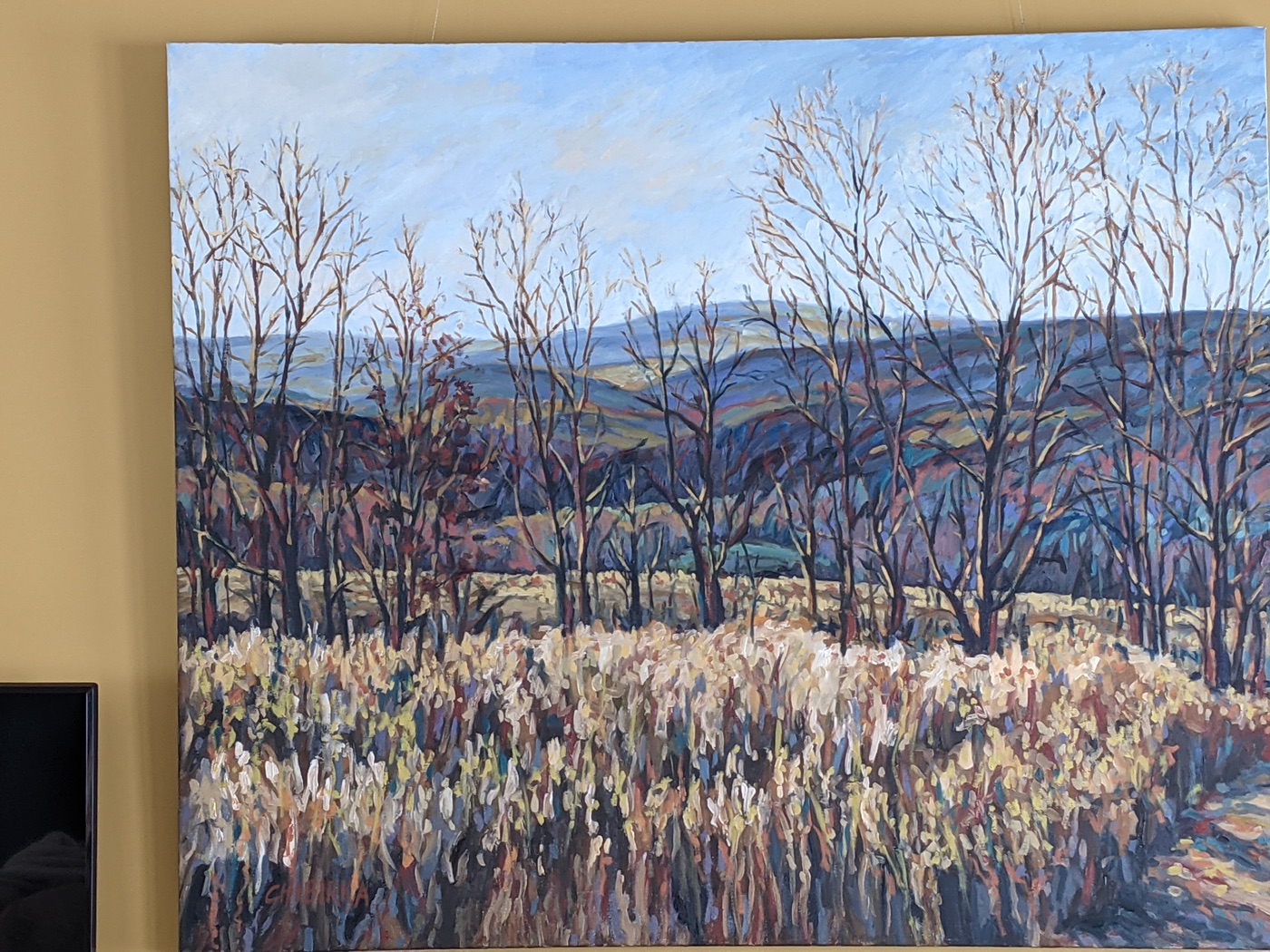 Wilbur Hill — oil painting by Marylou Chibirka